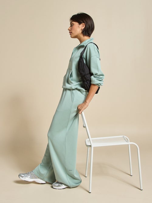 Jogging deportivo wide leg - (ekstract) - Kiabi