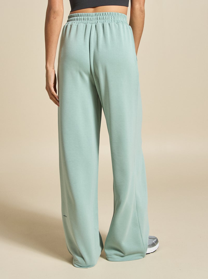 Jogging deportivo wide leg - (ekstract) Verde - Kiabi