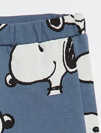 Jogging estampado "Snoopy" all-over en algodón