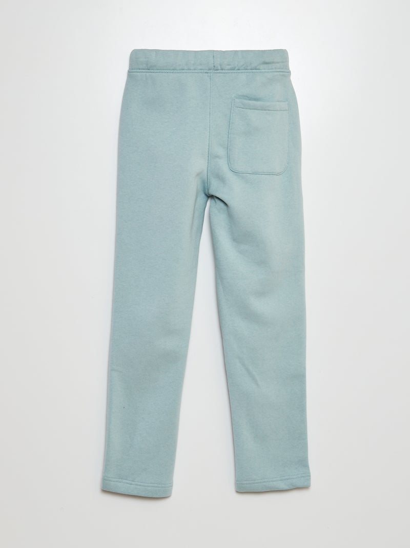 Jogging jaspeado con cintura ajustable AZUL - Kiabi