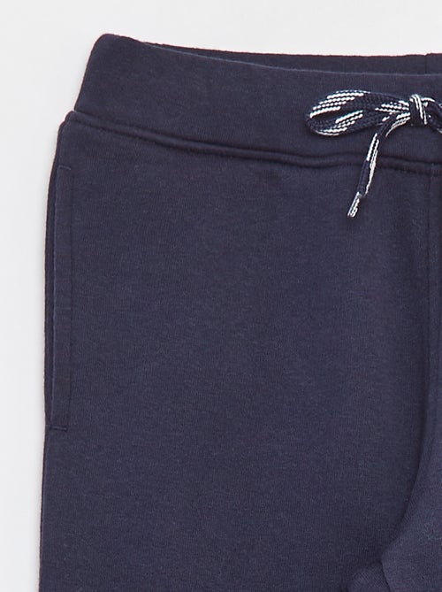 Jogging jaspeado con cintura ajustable - Kiabi