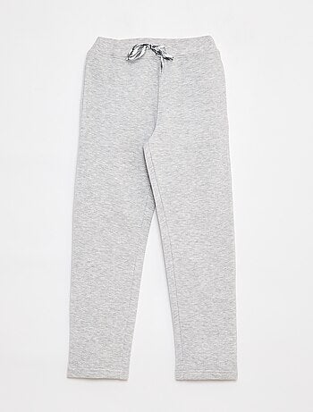 Jogging jaspeado con cintura ajustable