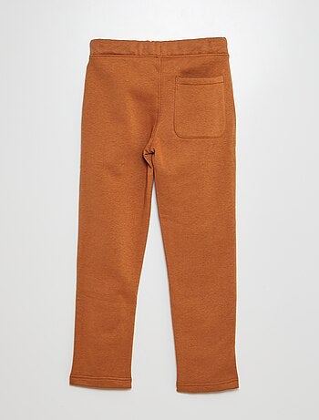 Jogging jaspeado con cintura ajustable