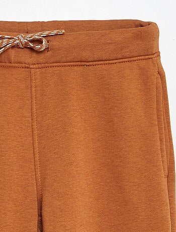 Jogging jaspeado con cintura ajustable