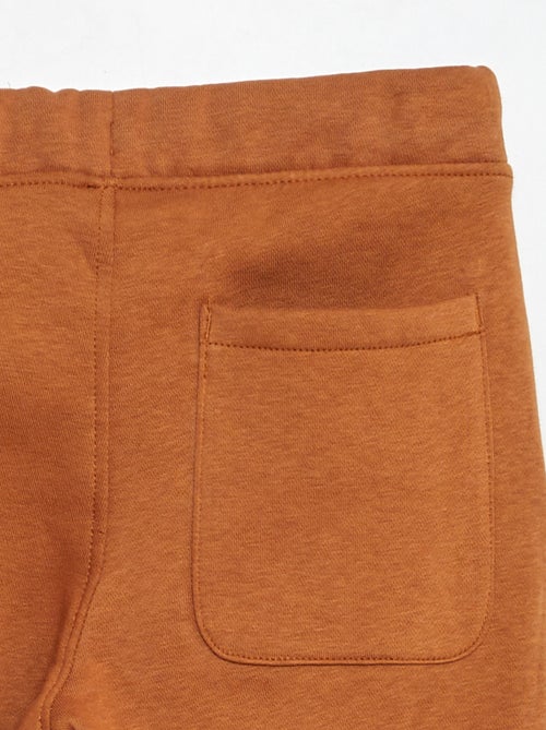 Jogging jaspeado con cintura ajustable - Kiabi