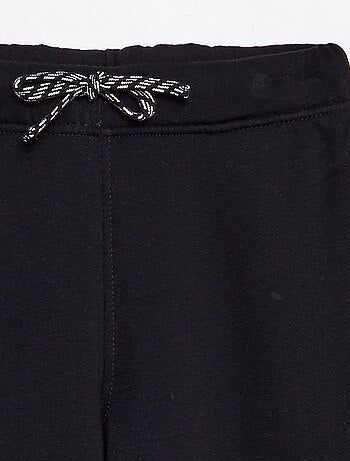 Jogging jaspeado con cintura ajustable