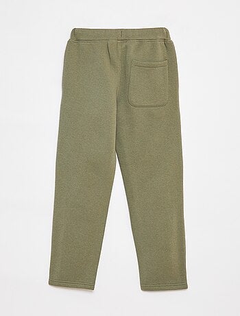 Jogging jaspeado con cintura ajustable