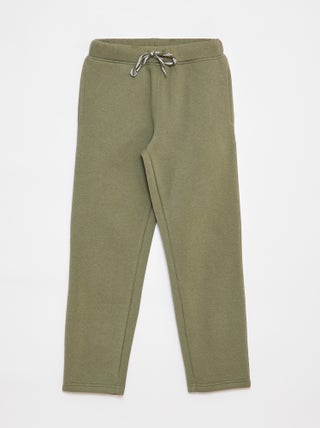 Jogging jaspeado con cintura ajustable