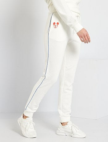 Pantalones de tiro alto Mujer | blanco | Kiabi