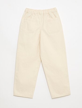 Jogpant con bolsillos de parche laterales