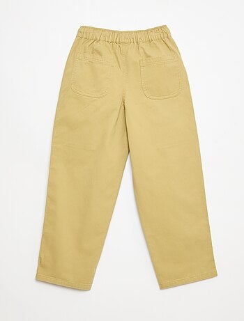 Jogpant con bolsillos de parche laterales