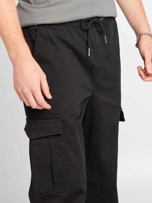 Jogpant con bolsillos de solapa - Kiabi