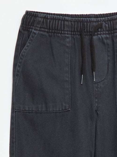 Jogpant con cintura elástica y cordones ajustables - Kiabi