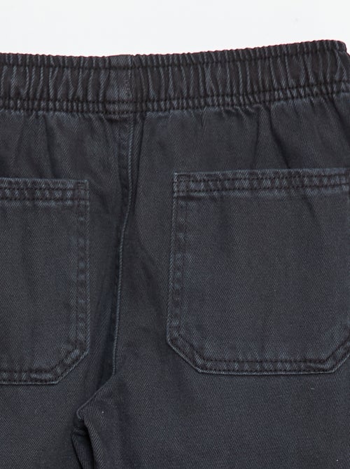 Jogpant con cintura elástica y cordones ajustables - Kiabi