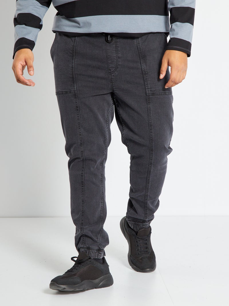 Jogpant vaquero GRIS - Kiabi