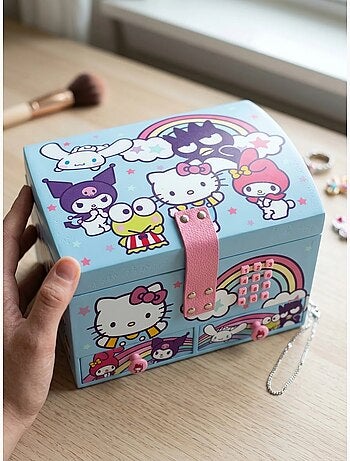 Joyero musical de resina hello kitty sanrio