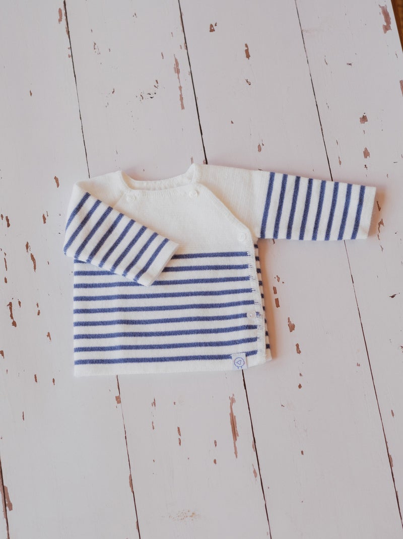 Jubón marinero Blanco Azul - Kiabi