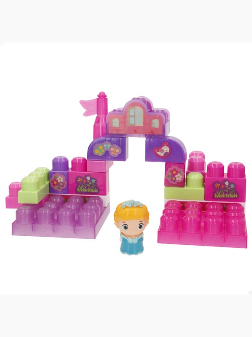 Juego bloques de construcción princesa 20 piezas colorbaby - Kiabi
