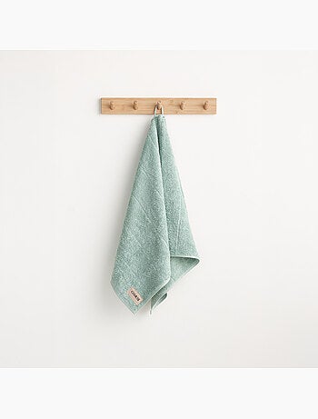 Juego completo de baño 100% algodón, rizo 600g/m2, con colgador - Gamusi.