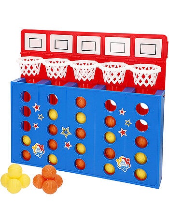 Juego cuatro en línea de canastas cb games