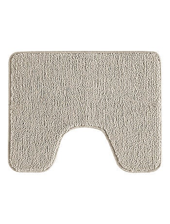 Juego de 2 alfombras de baño de poliéster 50x80cm + 50x40cm