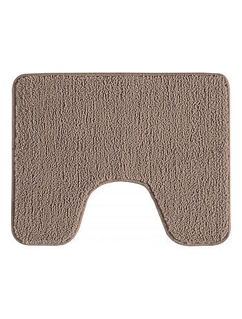 Juego de 2 alfombras de baño de poliéster 50x80cm + 50x40cm