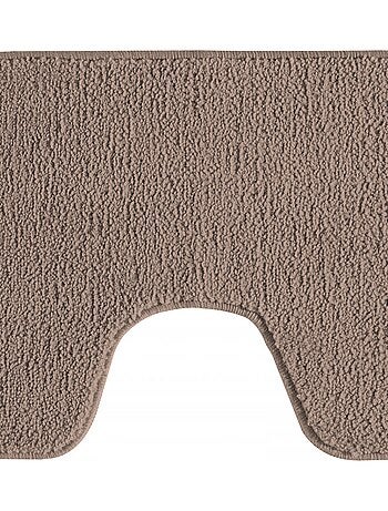Juego de 2 alfombras de baño de poliéster 50x80cm + 50x40cm