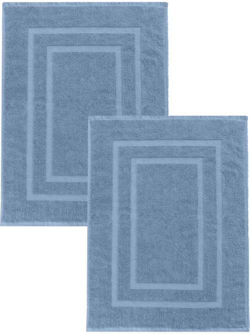 Juego de 2 alfombrillas de baño de 50x70 cm - - Kiabi Juego de 2 alfombrillas de baño de 50x70 cm - - Kiabi