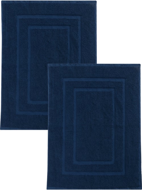 Juego de 2 alfombrillas de baño de 50x70 cm - - Kiabi Juego de 2 alfombrillas de baño de 50x70 cm - - Kiabi