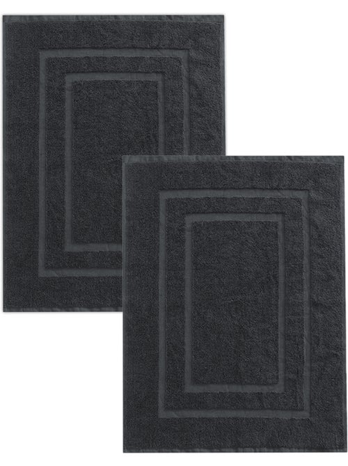 Juego de 2 alfombrillas de baño de 50x70 cm - - Kiabi Juego de 2 alfombrillas de baño de 50x70 cm - - Kiabi
