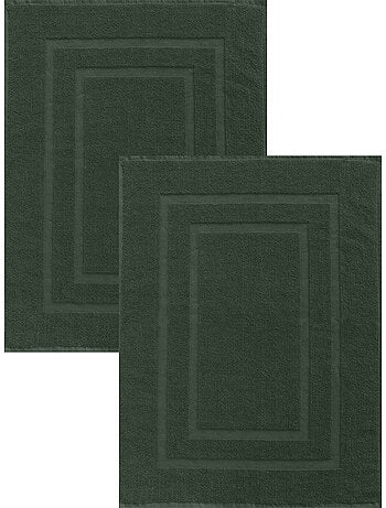 Juego de 2 alfombrillas de baño de 50x70 cm