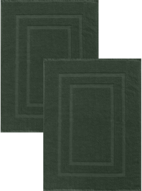 Juego de 2 alfombrillas de baño de 50x70 cm - - Kiabi Juego de 2 alfombrillas de baño de 50x70 cm - - Kiabi