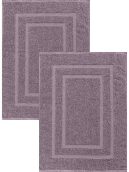 Juego de 2 alfombrillas de baño de 50x70 cm - - Kiabi Juego de 2 alfombrillas de baño de 50x70 cm - - Kiabi