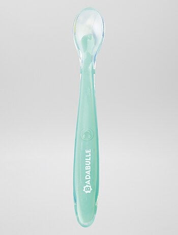 Juego de 2 cucharas de silicona 'Badabulle'