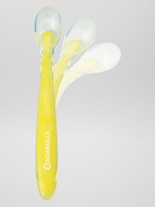 Juego de 2 cucharas de silicona 'Badabulle' - Kiabi