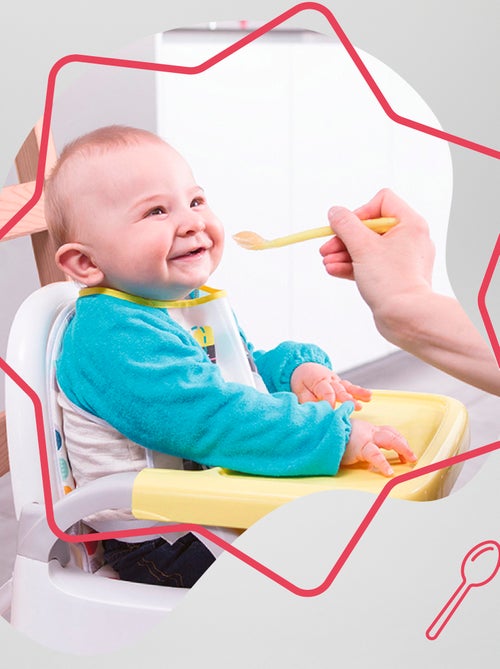 Juego de 2 cucharas de silicona 'Badabulle' - Kiabi