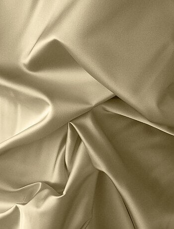 Juego de 2 fundas de almohada satén de algodón azul marino