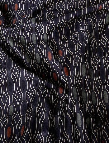 Juego de 2 fundas de almohada satén de algodón "Majeur