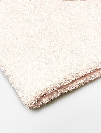 Juego de 2 toallas de baño de 50x90 cm, rizo de algodón