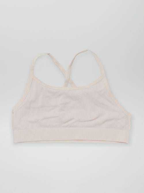 Juego de 2 tops deportivos - Kiabi