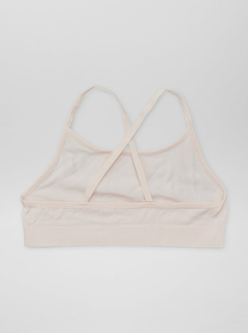 Juego de 2 tops deportivos - Kiabi