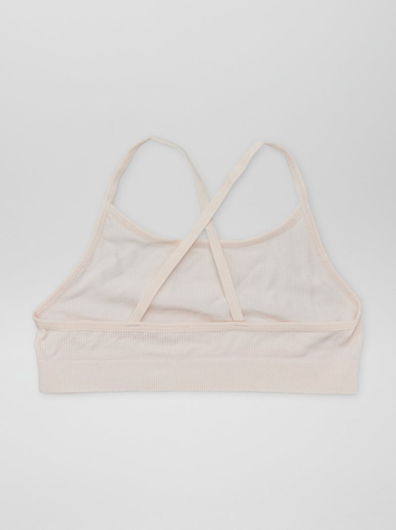 Juego de 2 tops deportivos ROSA - Kiabi