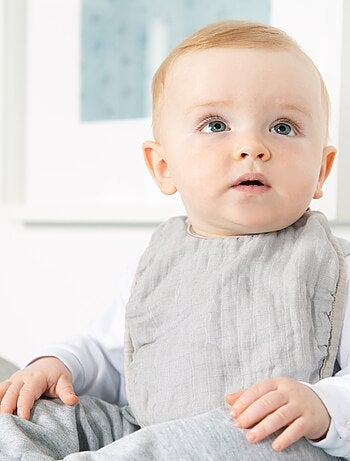 Juego de 3 baberos ajustables en algodón orgánico - ROBA 'Lil Planet'