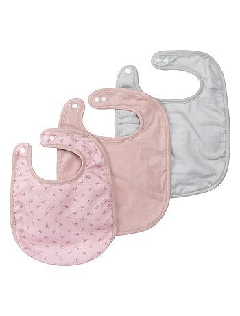 Juego de 3 baberos ajustables en algodón orgánico - ROBA 'Lil Planet'