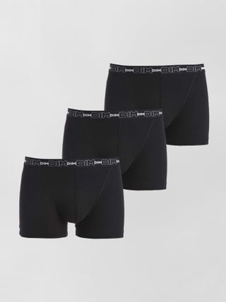 Juego de 3 boxers de algodón elástico de 'Dim'