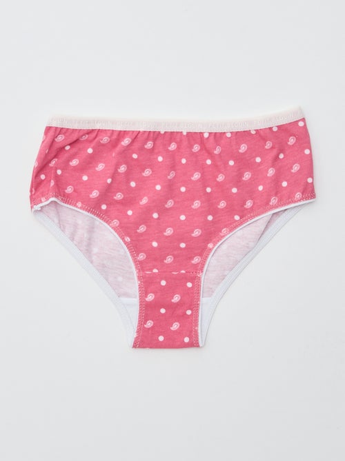 Juego de 3 braguitas estampadas 'Petit Béguin' - Kiabi