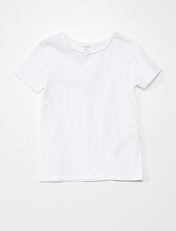Juego de 3 camisetas lisas