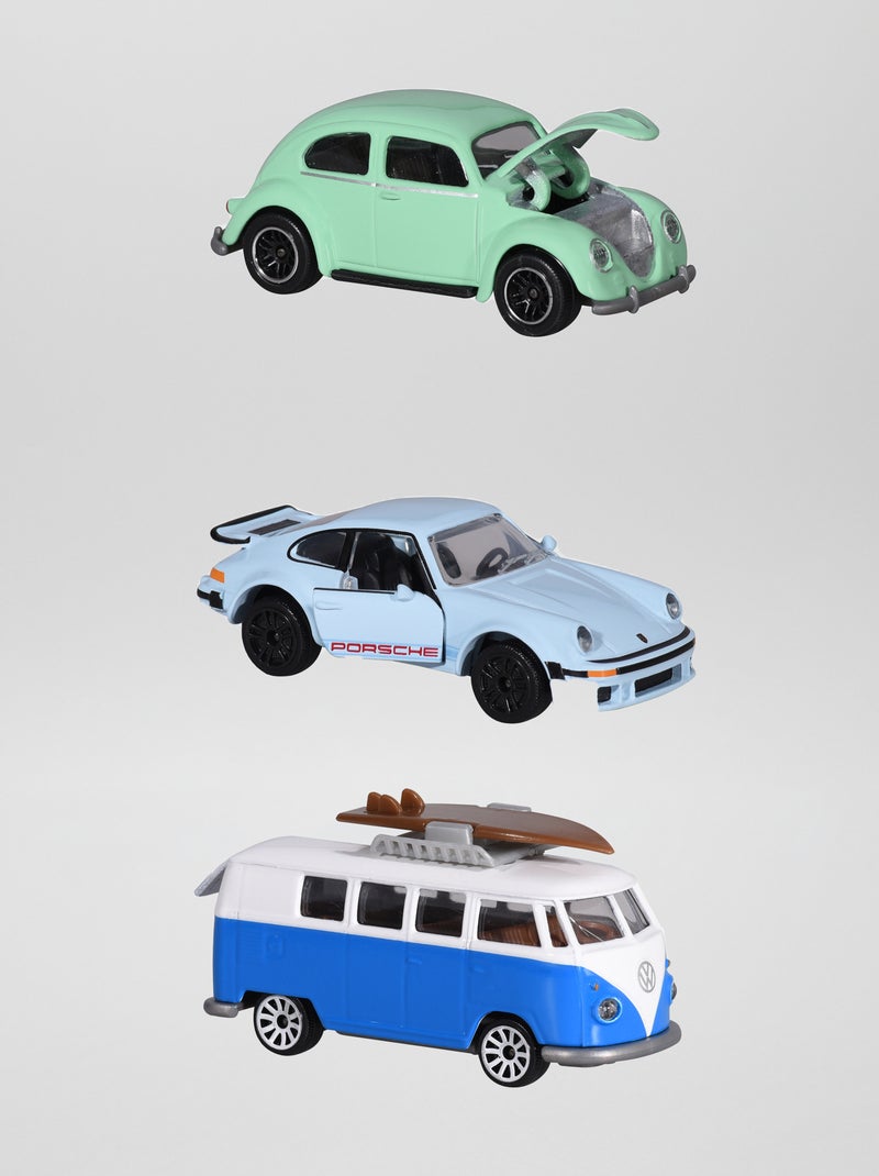 Juego de 3 coches vintages 'Majorette' VERDE - Kiabi