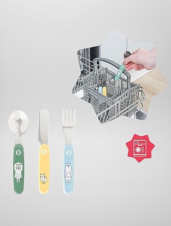 Juego de 3 cubiertos 'Badabulle'