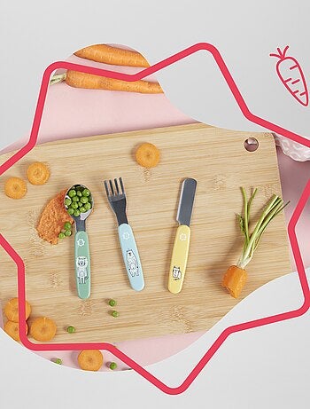 Juego de 3 cubiertos 'Badabulle'